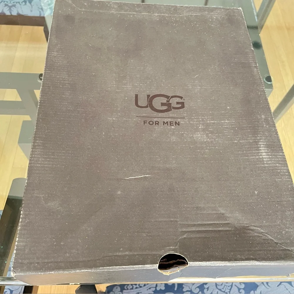 UGG Men's White Rain & Snow Boots